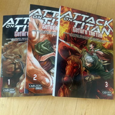 Attack on titan before the fall Manga