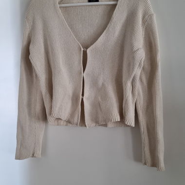 Strick-Cardigan creme