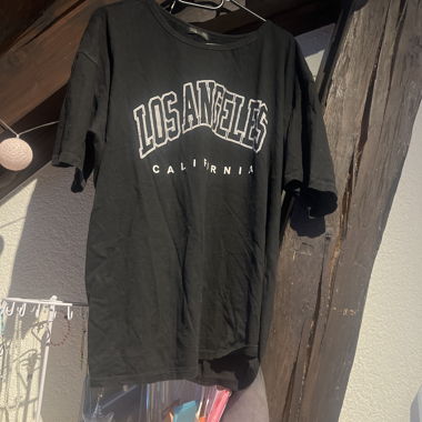 T-shirt Los Angeles nero