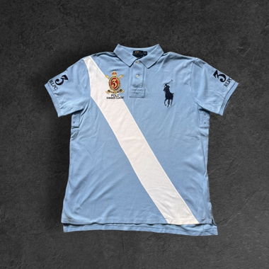 Polo bleu Ralph Lauren