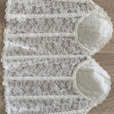 White Lace Corset Top