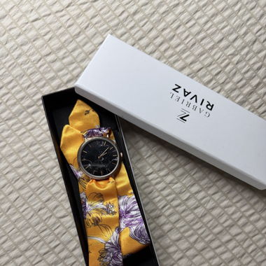 Gabriel Rivaz Watch with Scarf Strap