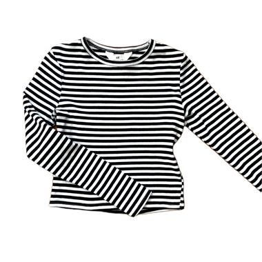 T-shirt manches longues rayé