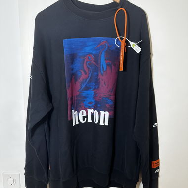 HERON PRESTON hoodie size M