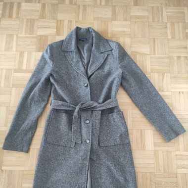 Manteau femme gris, taille S