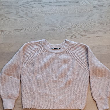 Tally Weijl kurzer rosa Strickpullover