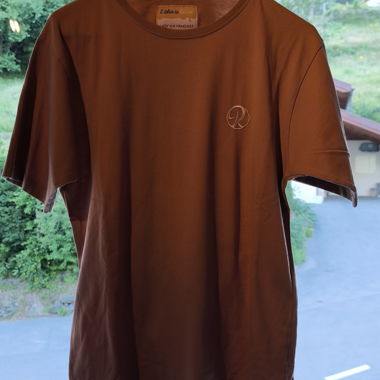 T-shirt marrone L'atelier de Roxane