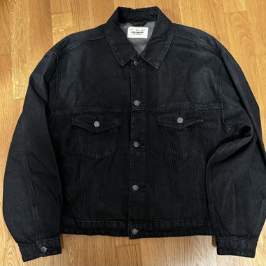 Schwarze Jeans Jacke