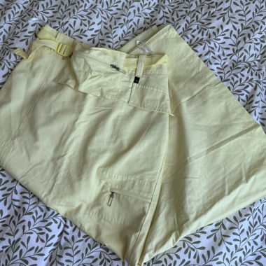 Yellow maxi skirt