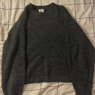 Grey Knit Sweater