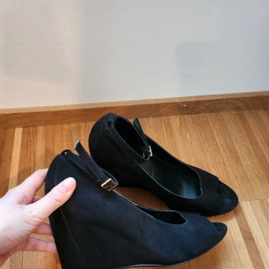 Platform shoes size 39 black