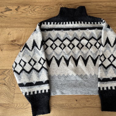 Oversized Cropped Sweater