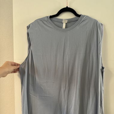 Oversize Kleid Ärmellos
