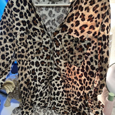 ZARA Leopardenhemd