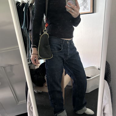 Jeans, dark blue, men