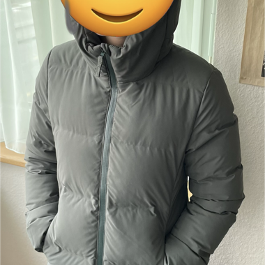 Uniqlo Seamless Down Parka green