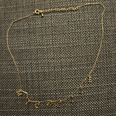 Name necklace MICHELLE