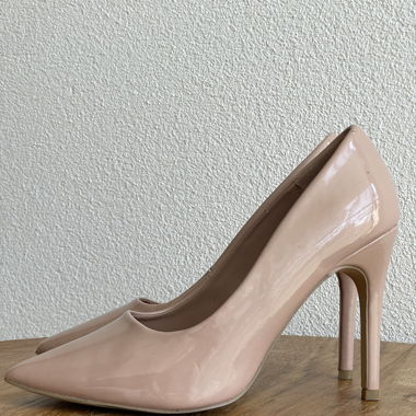 New look nude pumps