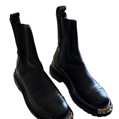 Bottes Sandro détails dorés 