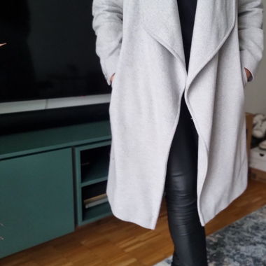 Cappotto grigio chiaro