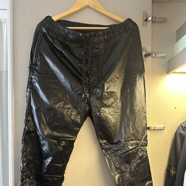 Armani parachute pant noir