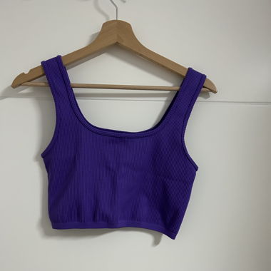 Croc top violet