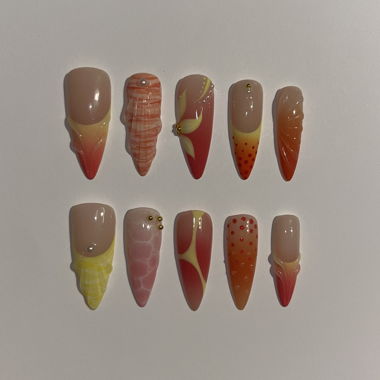 Handmade Press-on Nails set