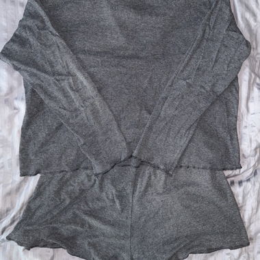 Set pigiama lounge H&M grigio XL