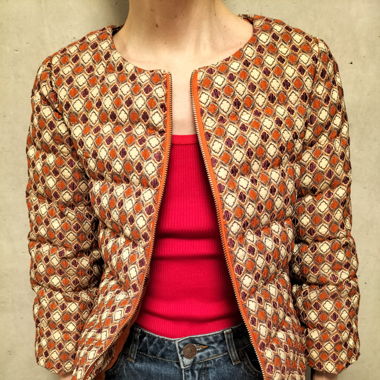 Quilted Jacket with Zipper