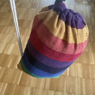Amaca colorata con borsa