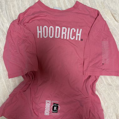 T-shirt rose Hoodrich