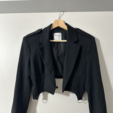 croped Blaser Jacke 