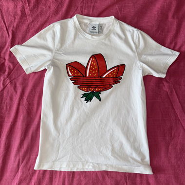 Adidas T-shirt blanc