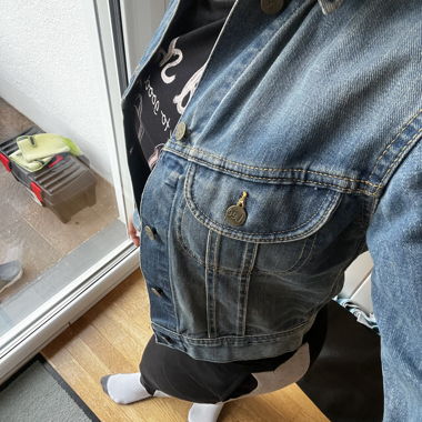 Giacca di jeans Lee Gr. M