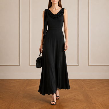 Abito da sera su misura Bespoke couture Soirée Gown 
