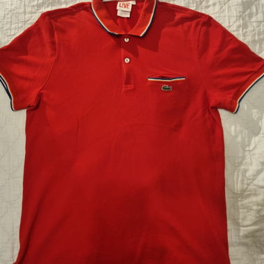 Polo Lacoste Live rouge