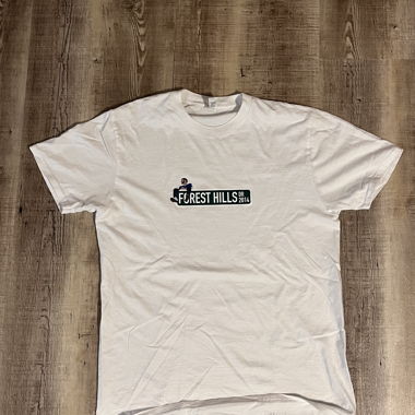 Weisses T-Shirt J Cole