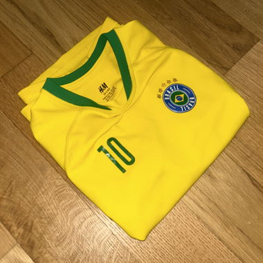 Brasilien Trikot gelb Nummer 10