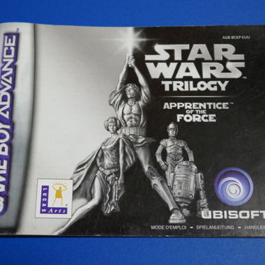 Star Wars Trilogy Apprentice Manual - GBA / R12121