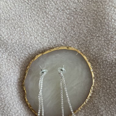 long elegant earrings