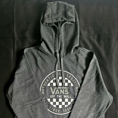 Grey Vans hoodie