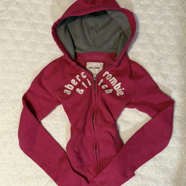 Felpa vintage Abercrombie con zip