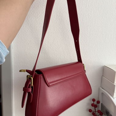 Sac bandoulière rouge