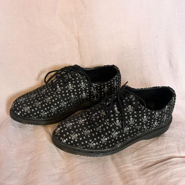 Doc martens Halbschuhe totenkopf