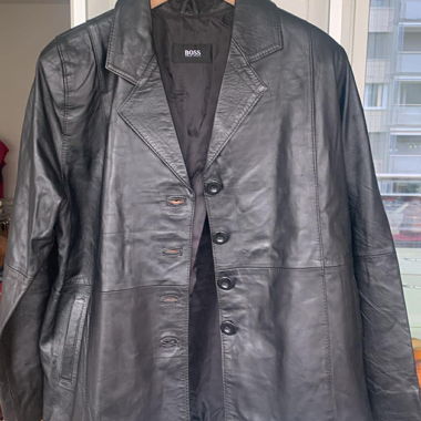 Veste en cuir Boss 100% cuir Boss Factory-New L Men