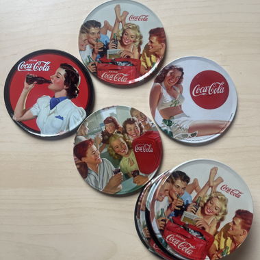 Vintage Coca-Cola Coasters