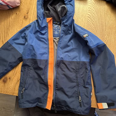 Rukka raincoat size 140 