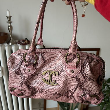 Y2K Snake Print Bag