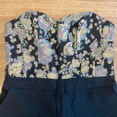 Strapless Floral Jumpsuit EU 40