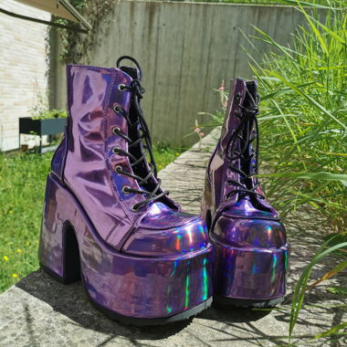 Demonia boots Holo Grösse 38